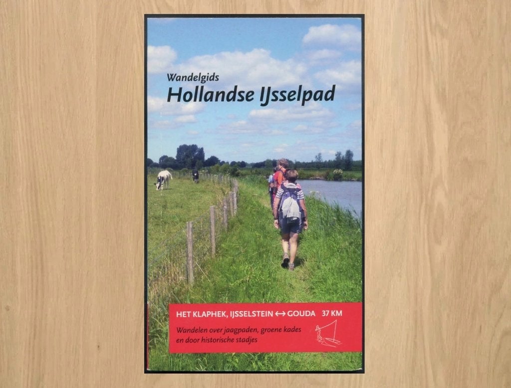 Wandelgids Hollandse IJsselpad, Overige merken, Fiets- of Wandelgids, Ophalen of Verzenden, Zo goed als nieuw