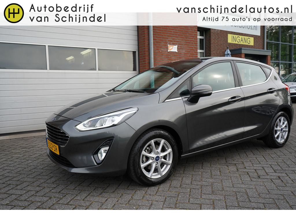 Ford Fiesta 1.0 ECOBOOST HYBRID TITANIUM OKT 2020 ORIGINEEL, Voorwielaandrijving, Gebruikt, 49 €/maand, Origineel Nederlands