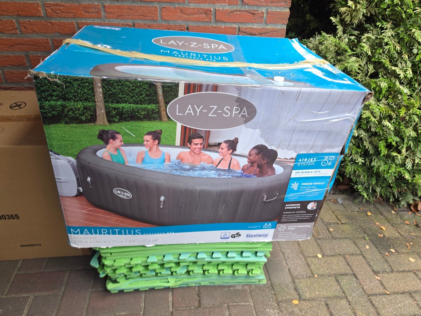 opblaasbare jaccuzi, Ophalen of Verzenden