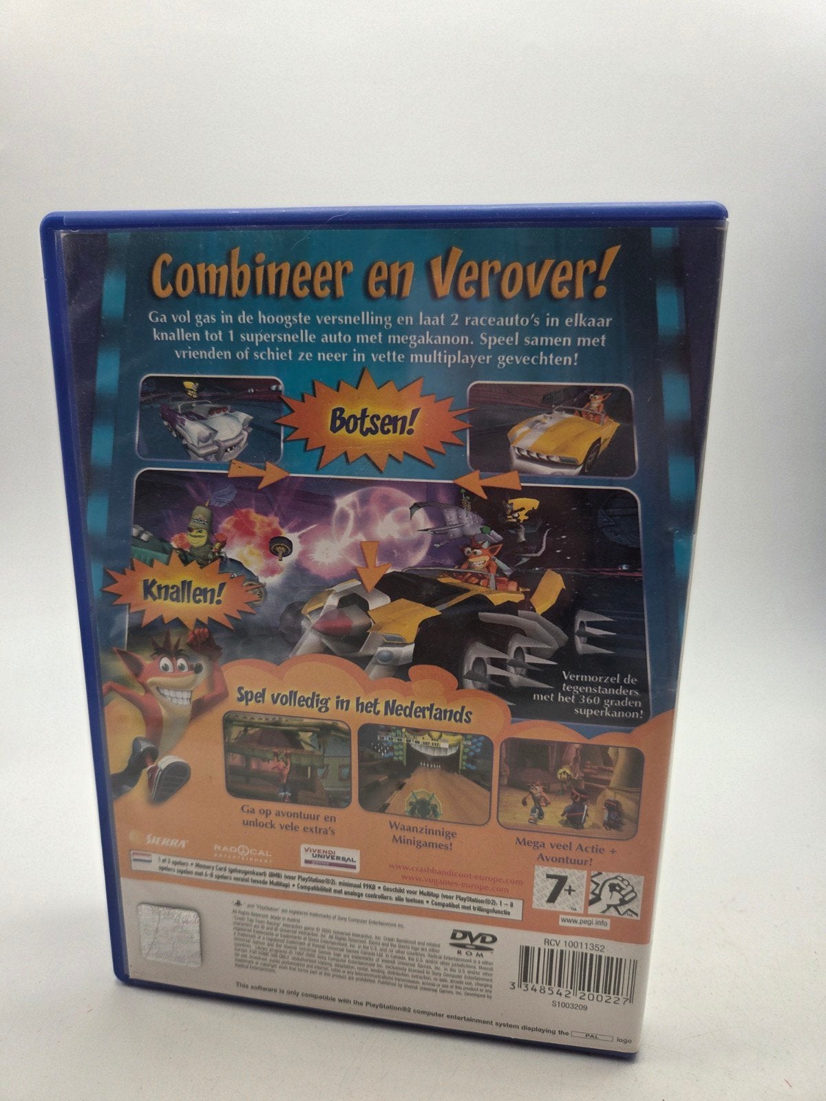 Crash Tag Team Racing - PlayStation 2 (PS2), Activision, Racen en Vliegen, Ophalen of Verzenden, Eén computer
