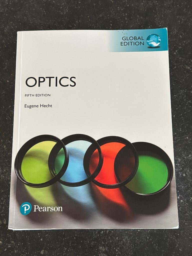 Optics Global Edition  Nieuwstaat, Boeken, Ophalen of Verzenden, Beta, Zo goed als nieuw, WO