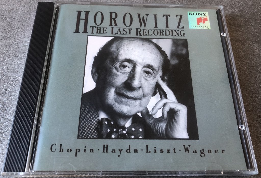HOROWITZ - THE LAST RECORDING - SONY, Ophalen of Verzenden, Zo goed als nieuw, Overige typen