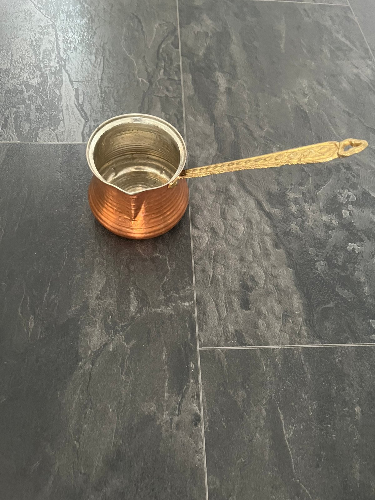 Turkse koffie pot, Antiek en Kunst, Antiek | Koper en Brons, Ophalen of Verzenden