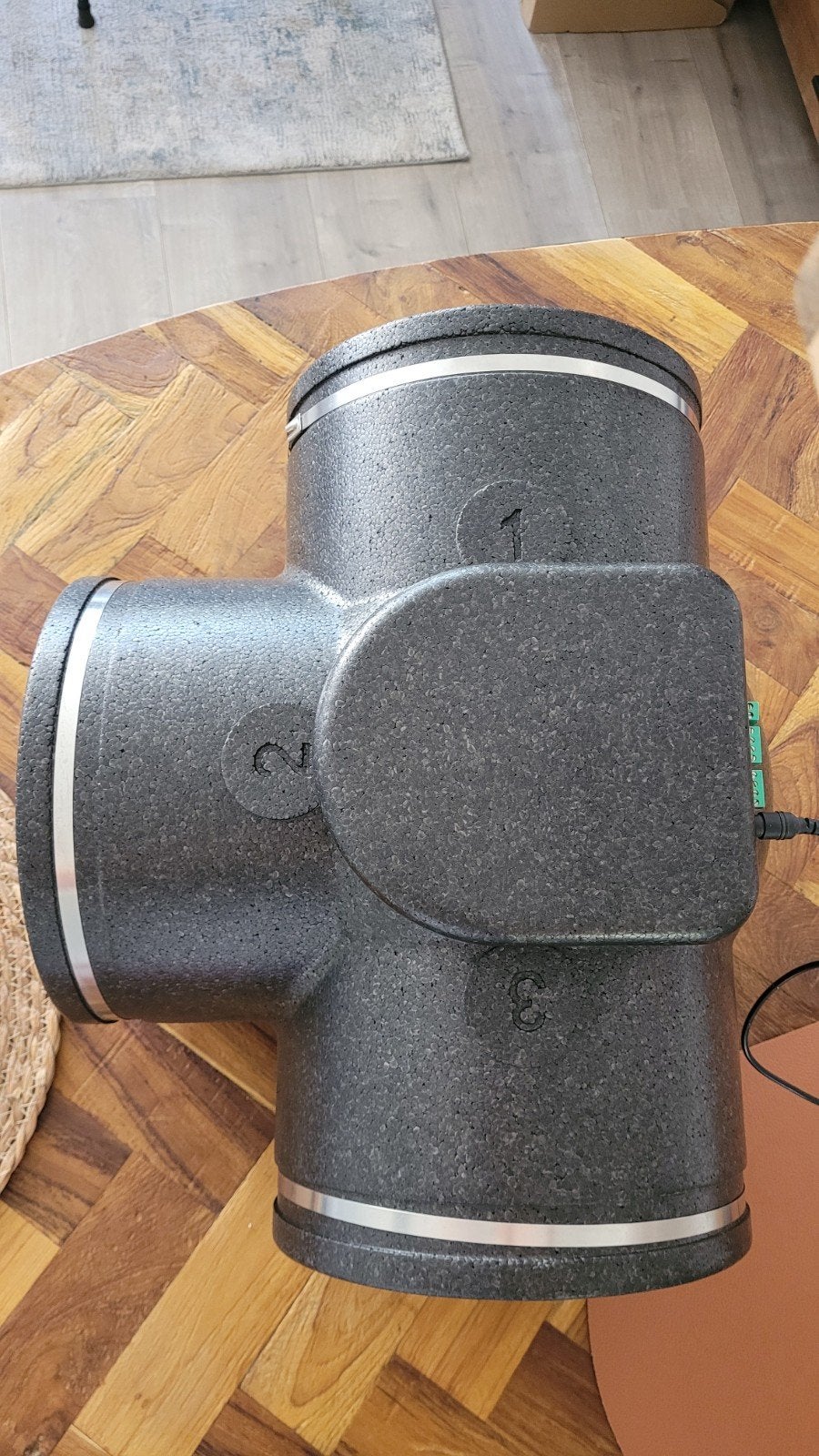 Brink 3-wegklep voor WTW ,zoneventilatie, Ø160 mm, Doe-het-zelf en Verbouw, Ophalen of Verzenden, Zo goed als nieuw, Ventilator en Afzuiger