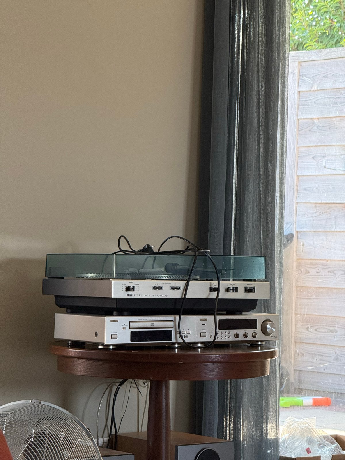Denon tuner - cd- Dual Platenspeler - Vintage Hifi, Ophalen of Verzenden, Gebruikt, Denon