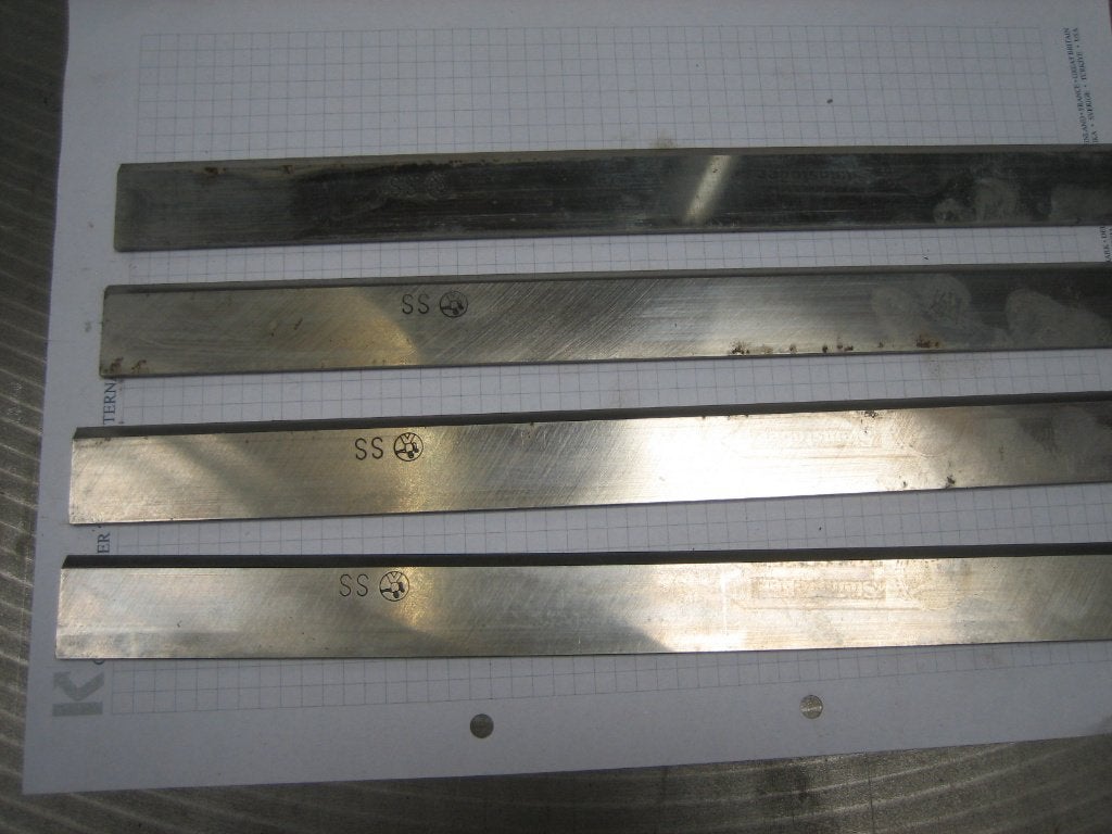 Schaafmessen vlakbank- vandiktebank geslepen STEINSHOBER SS, Doe-het-zelf en Verbouw, Ophalen of Verzenden, Gebruikt
