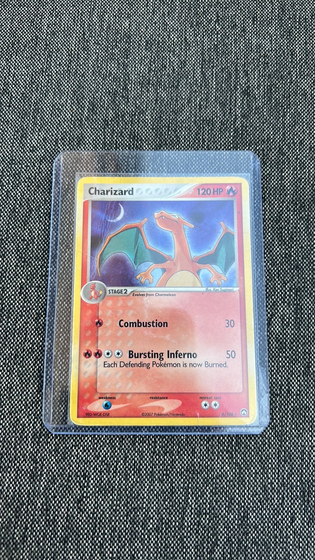 Charizard 6/108 Holo, Ophalen of Verzenden, Gebruikt