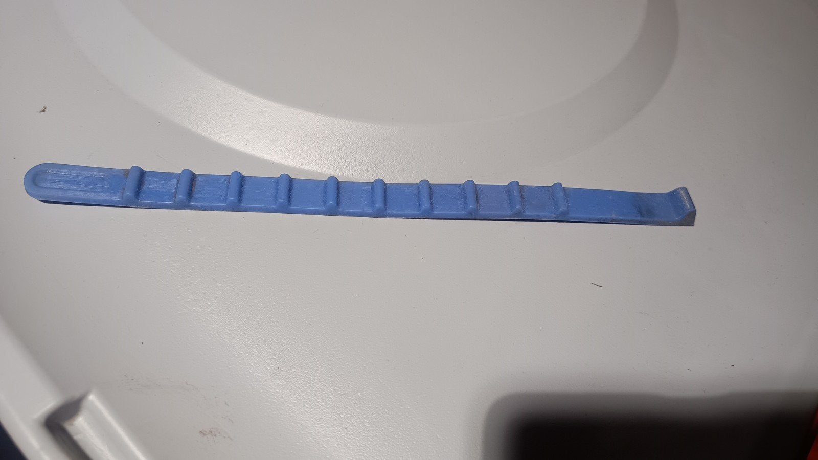 Blauw riempje voor Spinder fietsendrager, Ophalen of Verzenden, Gebruikt, Fietsendrager-accessoire