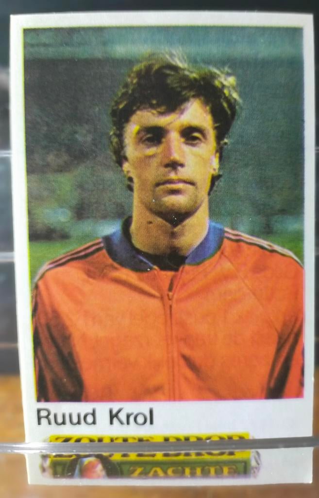 Ruud Krol Voetbalplaatje WK 1978 - Zeldzaam, Verzamelen, Ophalen of Verzenden