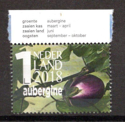 gestempelde zegel. 2018: volkstuin, Ophalen of Verzenden, Na 1940, Gestempeld