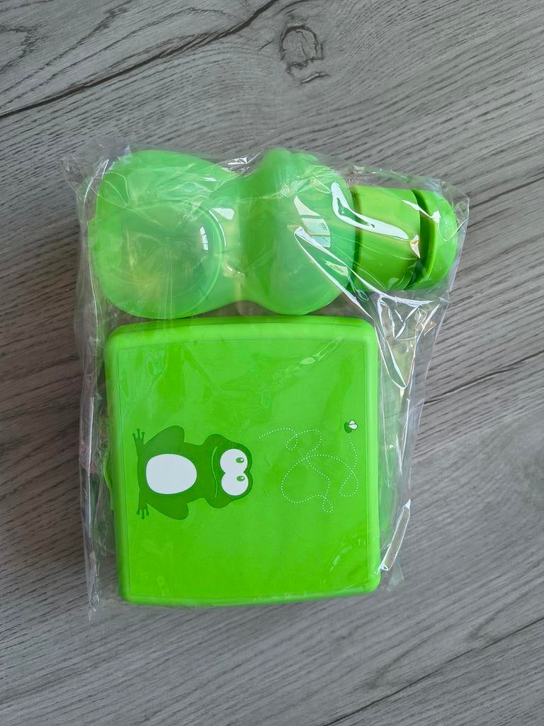 Tupperware kids setje kikker, Huis en Inrichting, Keuken | Tupperware, Ophalen of Verzenden, Nieuw, Overige typen