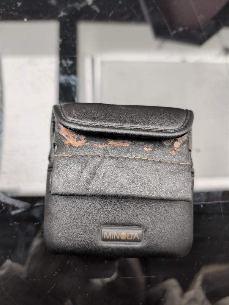 Minolta UCII 8x18 Verrekijker met Hoesje, Gebruikt, Ophalen of Verzenden, Met hoes of tas, Dakkant (recht)