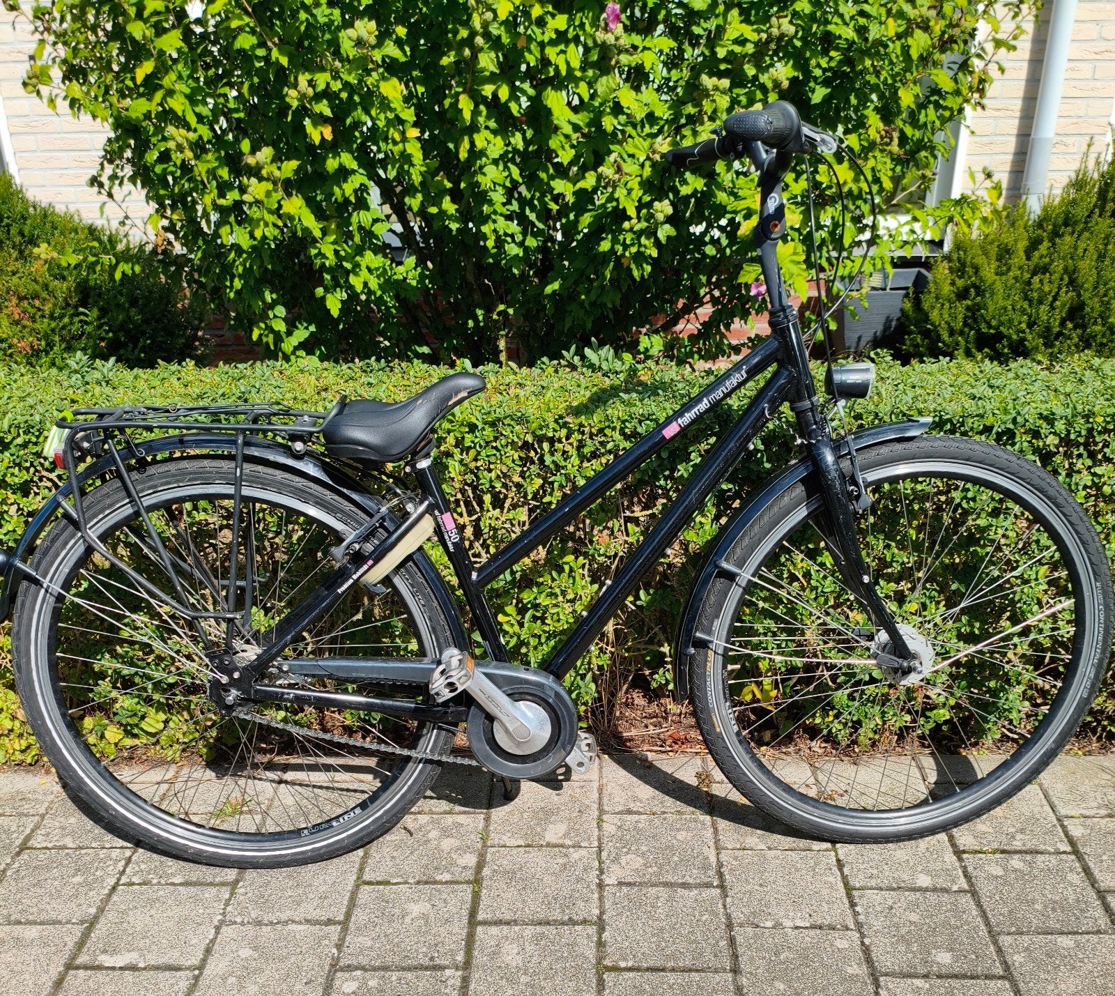 VSF Fahrrad Manufaktur T-500 fiets, frame 50 cm, Gebruikt, Versnellingen, 50 tot 53 cm, Schijfrem