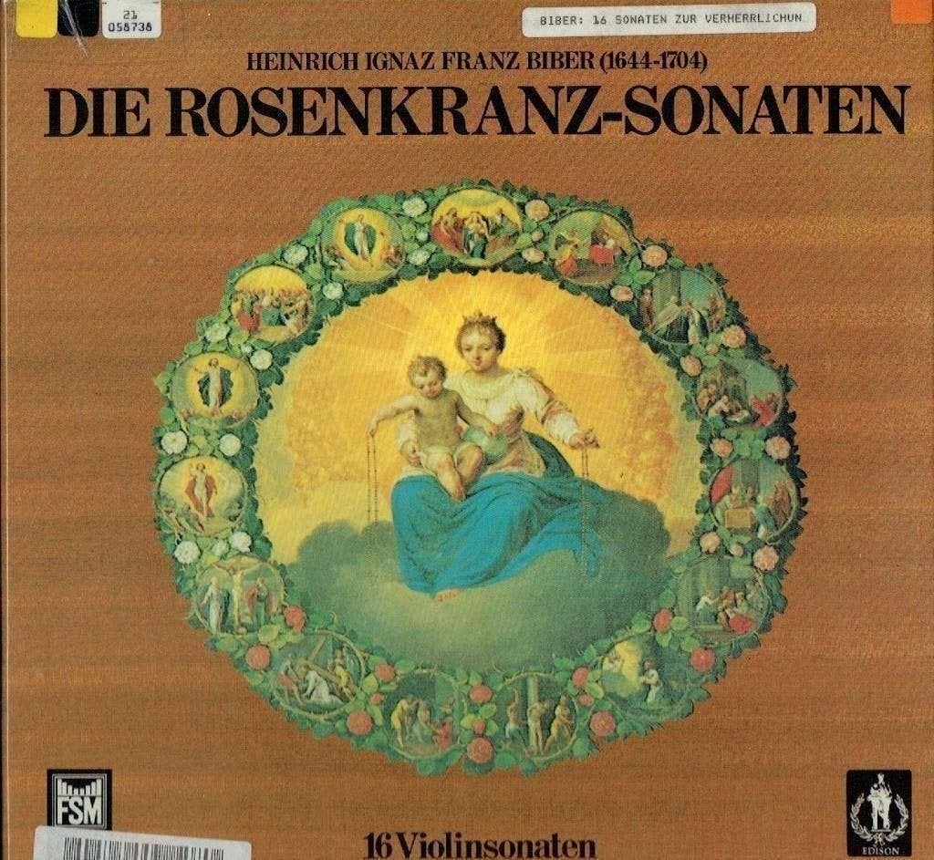 Biber–Susanne Lautenbacher Die Rosenkranz-Sonaten 3LP, Kamermuziek, Verzenden, Zo goed als nieuw, 12 inch