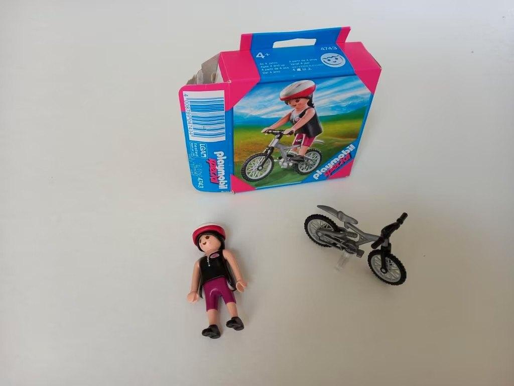 Playmobil 4743 Mountainbikester (doos), Ophalen of Verzenden, Gebruikt, Complete set