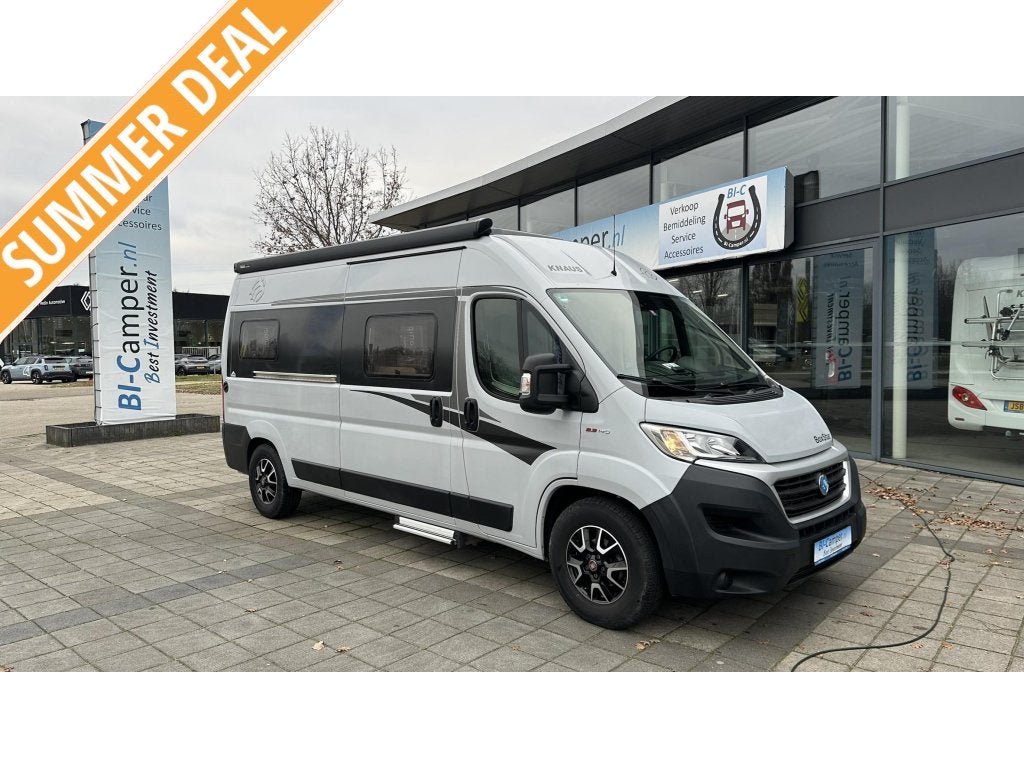 Knaus BoxStar Lifetime 600 ME Lengtebed-9tr.autom.-Trekhaak, Automaat, Chemisch toilet, Buscamper of Camperbus, Ringverwarming