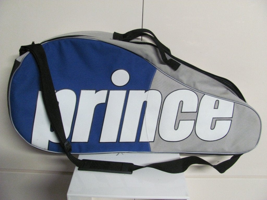 Prince tennistas voor zo'n 3 tot 4 rackets met voorvak, Sport en Fitness, Ophalen of Verzenden, Zo goed als nieuw, Tas, Prince
