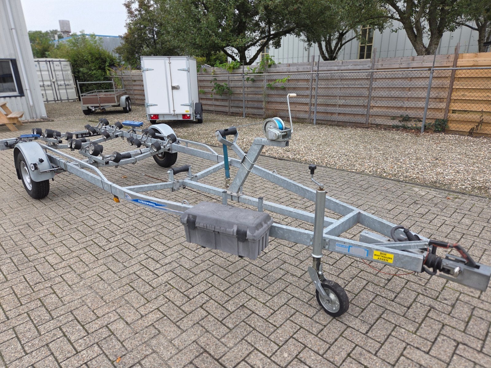 Freewheel 1800kg geremd, MULTIROLLER ,bj 2022, Zeer compleet, Watersport en Boten, Minder dan 1500 kg, Gebruikt, Verstelbare verlichting