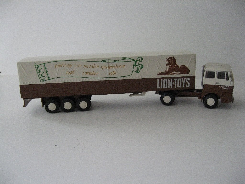miniatuur vrachtwagen, Ophalen of Verzenden, Nieuw, Bus of Vrachtwagen, Lion Toys