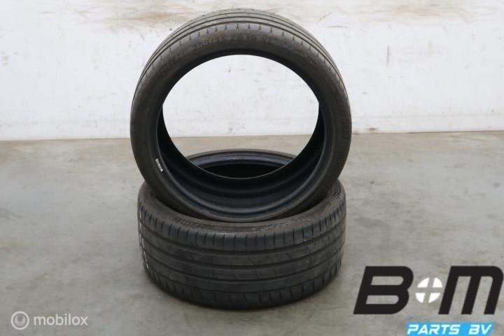 2 x 2553519 96Y Conti SportContact 7 5.5mm 255 35 19, Auto-onderdelen, Banden en Velgen, 19 inch, Gebruikt, 255 mm, Band(en)
