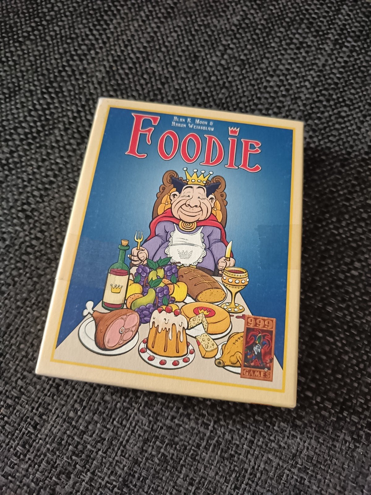 Foodie kaartspel van 999 Games, Vijf spelers of meer, Ophalen of Verzenden, Zo goed als nieuw, 999 Games