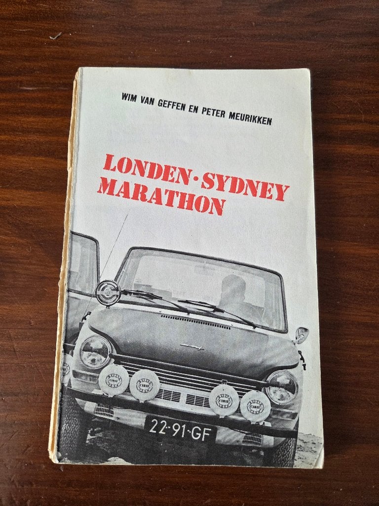 DAF boek Van Geffen Meurikken: Londen-Sydney Marathon, Ophalen, Gelezen, Overige merken