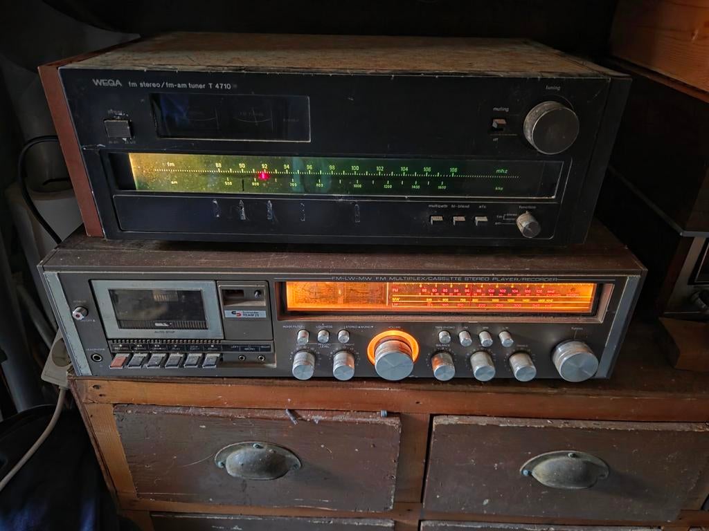 Scheider reciver en Wega tuner, Ophalen of Verzenden