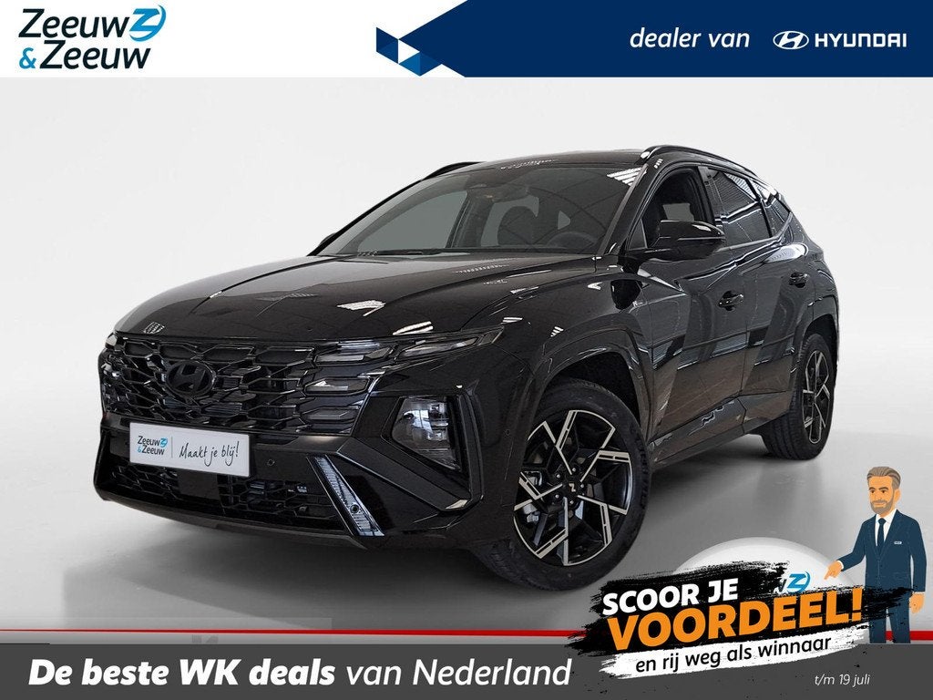 Hyundai Tucson 1.6 T-GDI PHEV N Line MY26 | BESTE DEAL VAN N, 12 maanden, 14 kWh, 4 cilinders, Zwart