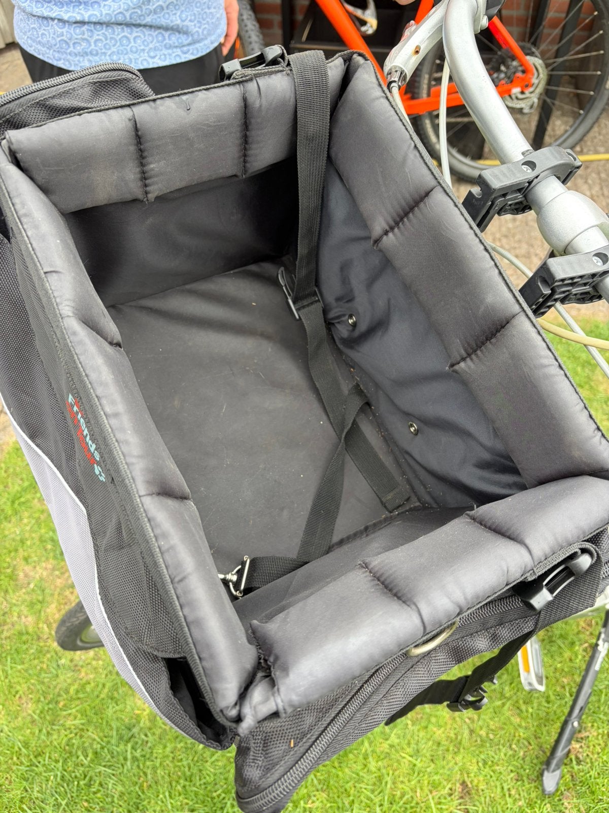 Hondenmand voor op de fiets, Dieren en Toebehoren, Honden-accessoires, Ophalen, Gebruikt
