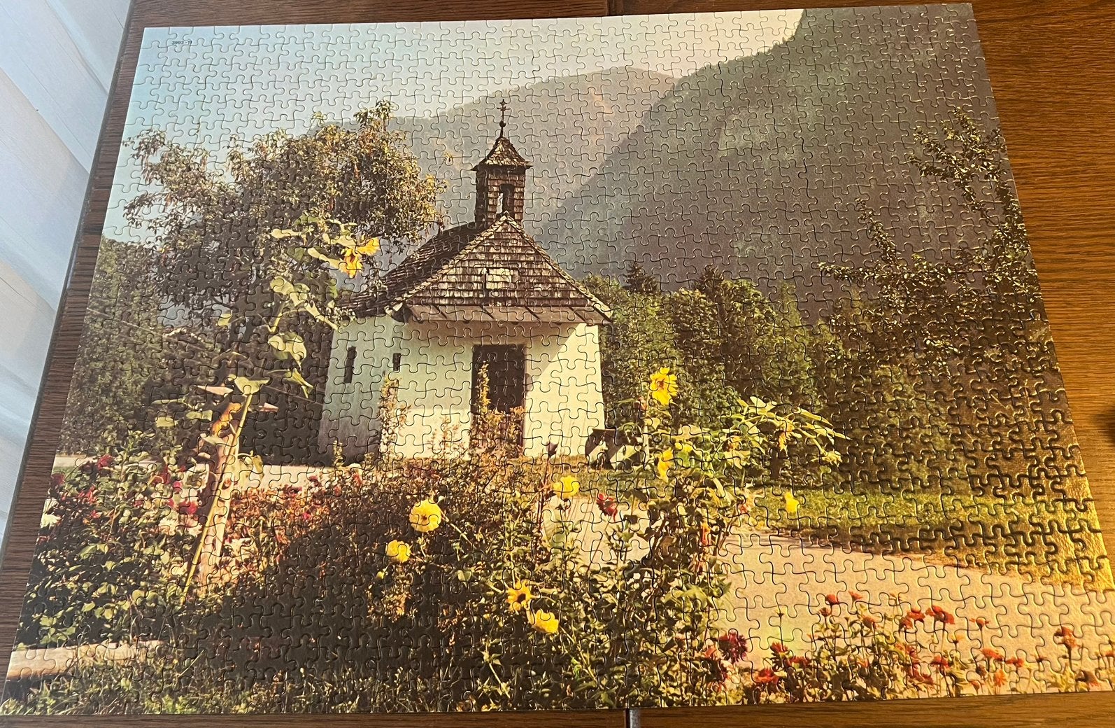 Vintage Legpuzzel Beieren Duitsland- 1000 stukjes., Ophalen of Verzenden, Zo goed als nieuw