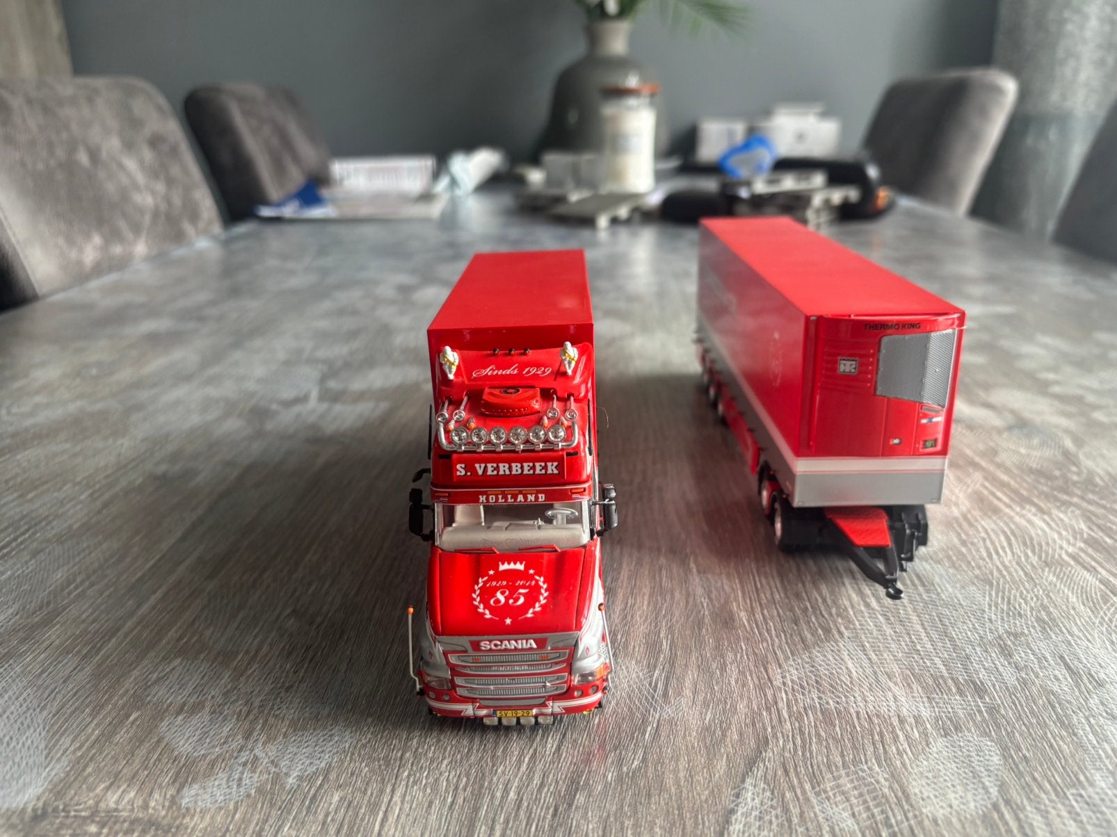 Tekno Scania lzv Verbeek, Ophalen of Verzenden, Zo goed als nieuw, Bus of Vrachtwagen, Tekno