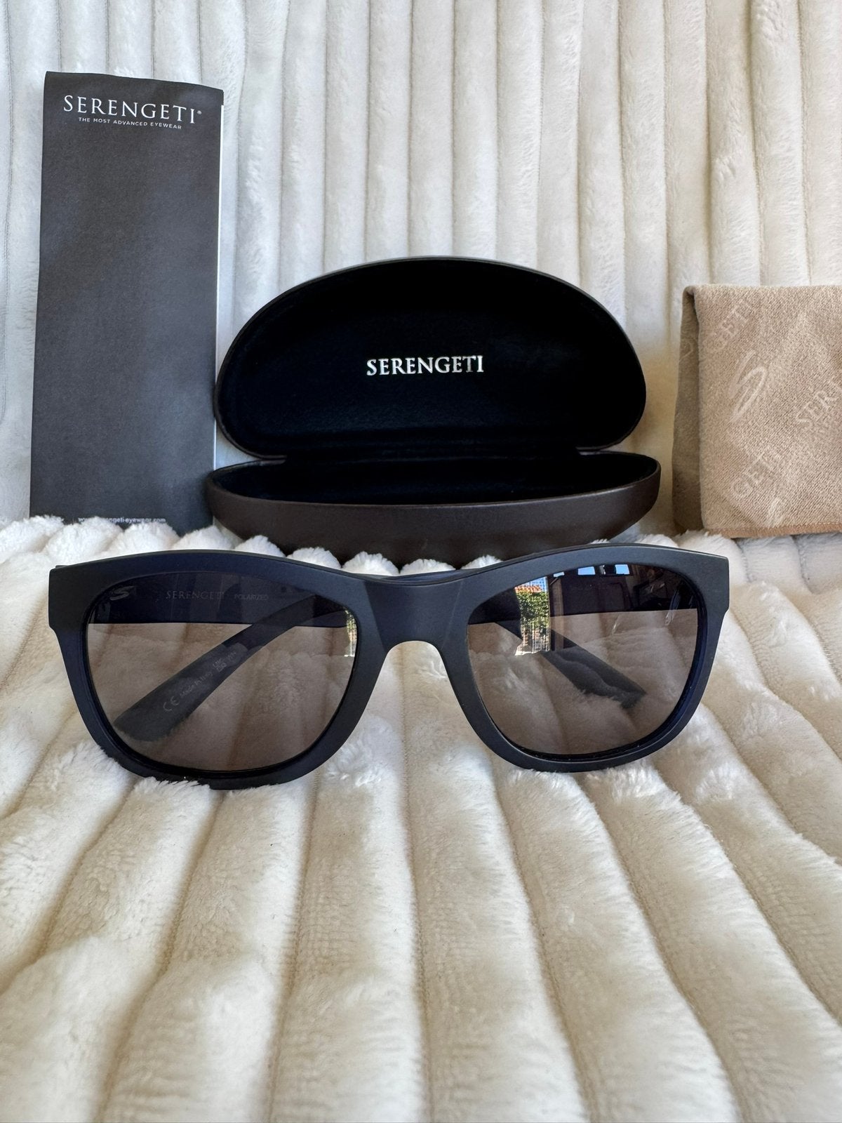 Serengeti Chandler SS557004  garantie en btw-factuur, Zonnebril, Verzenden, Nieuw, Nvt