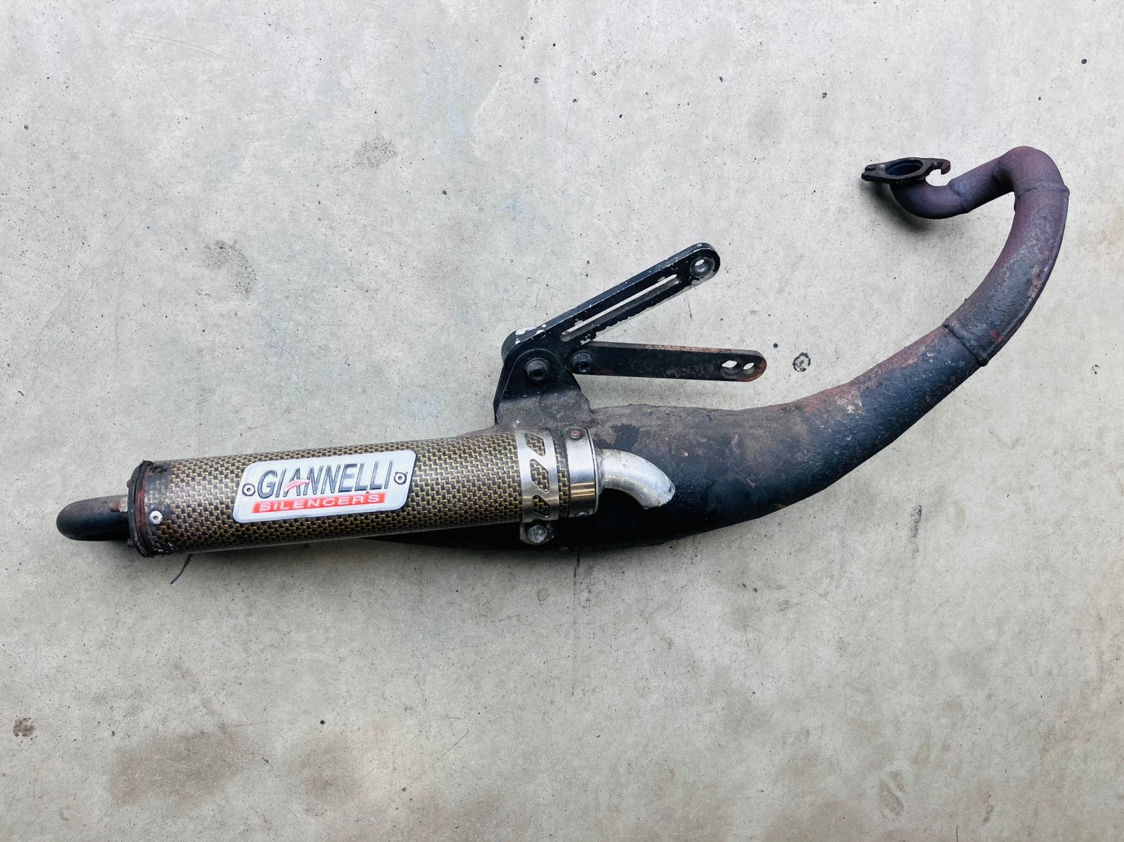 Gianelli terugloop uitlaat Yamaha Aerox, Ophalen, Gebruikt, Uitlaat, Yamaha