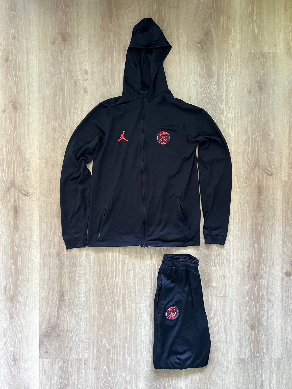 PSG zwart trainingspak Jordan 22/23 maat 158-170/XS, Zwart, Ophalen of Verzenden, Nike, Nike
