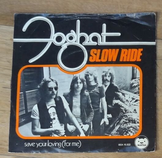 45 toeren single FOGHAT slow ride, Cd's en Dvd's, Gebruikt, 7 inch, Single, Ophalen of Verzenden