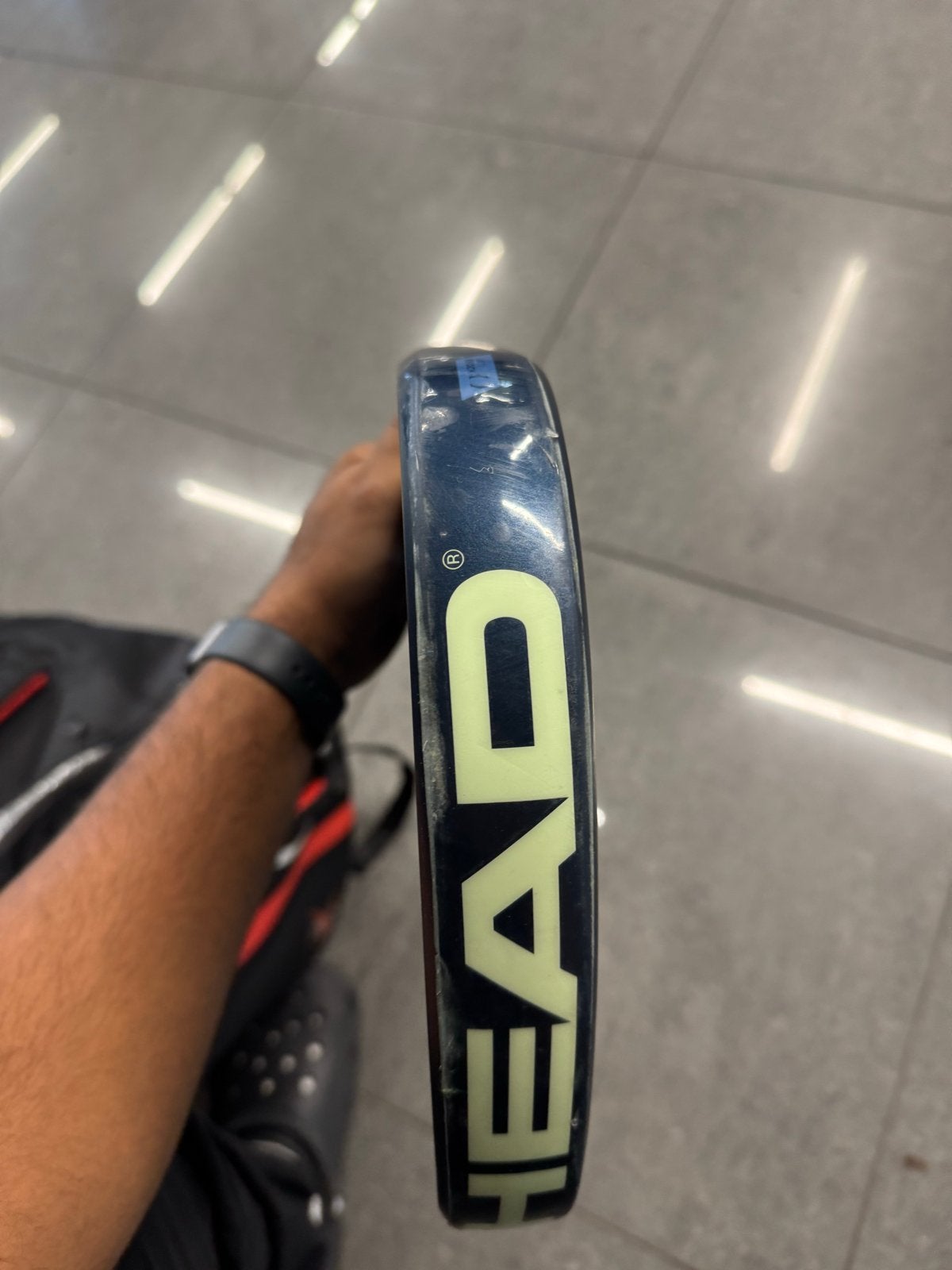 Padelracket Babolat Viper J. Lebron en Head Extreme Pro, Ophalen of Verzenden, Gebruikt, Padelracket