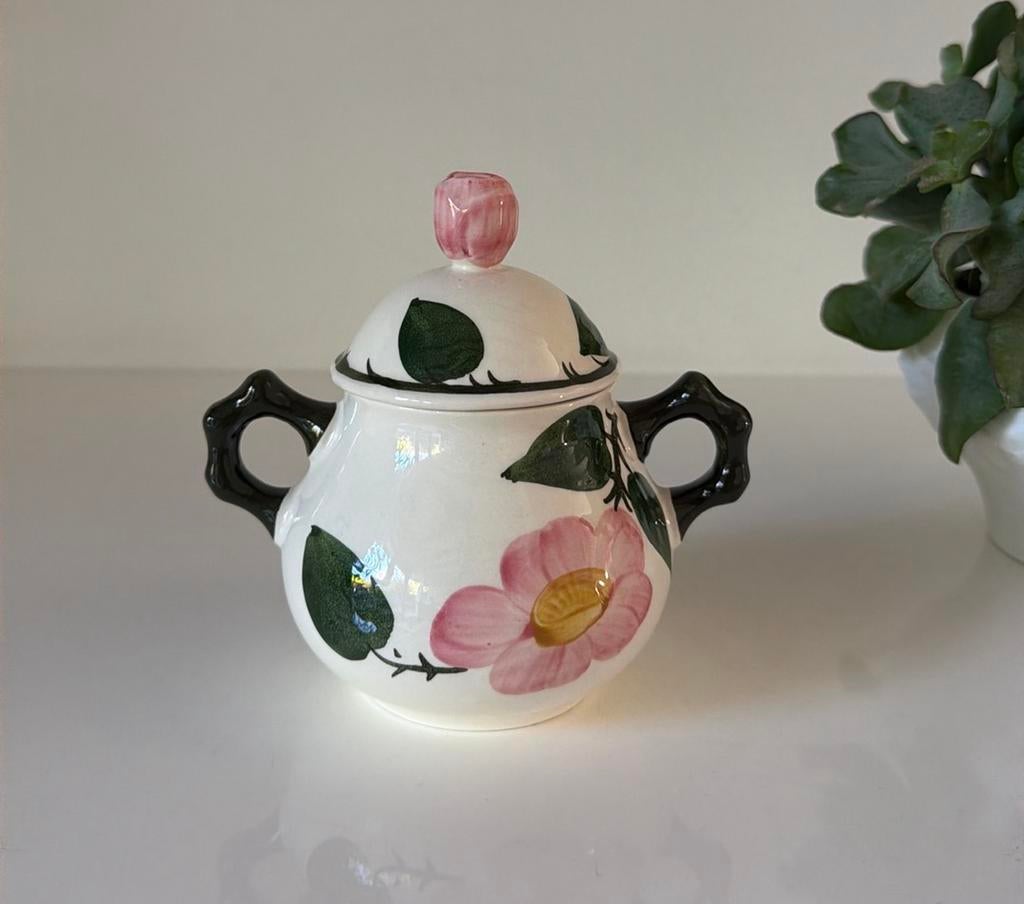 Villeroy & Boch Wild-Rose suikerpot, Overige typen, Ophalen of Verzenden, Zo goed als nieuw, Overige stijlen