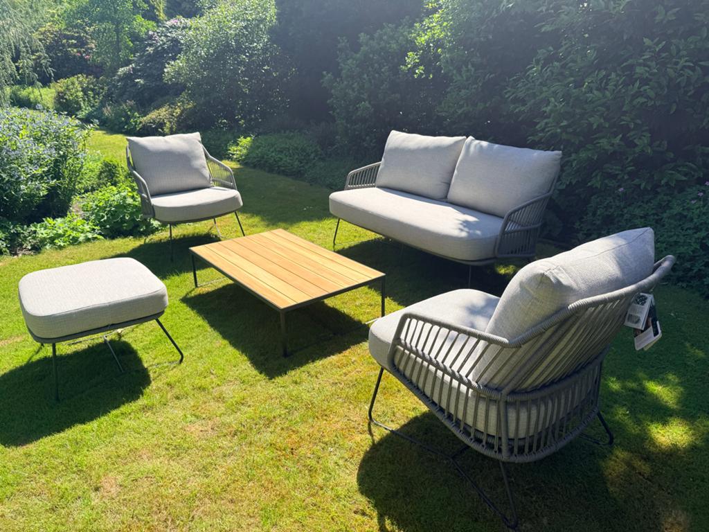 Luxe 4 Seasons Outdoor Loungeset -  volledig nieuw, Ophalen, Nieuw, Loungeset, Bank