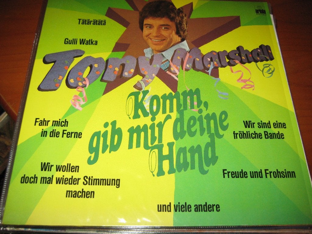 LP, Tony Marshall: Komm gib mir Deine Hand (NO15), Ophalen of Verzenden, Zo goed als nieuw, LP