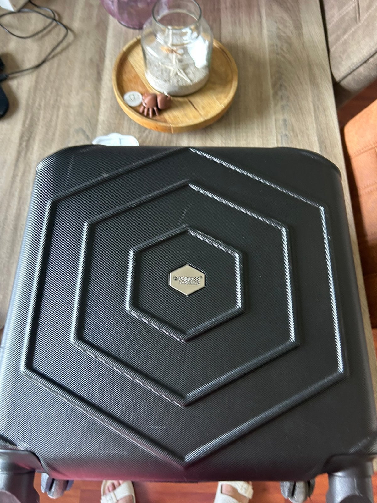 Koffer hand bagage, Uitschuifbare handgreep, 50 tot 60 cm, Hard kunststof, Ophalen of Verzenden