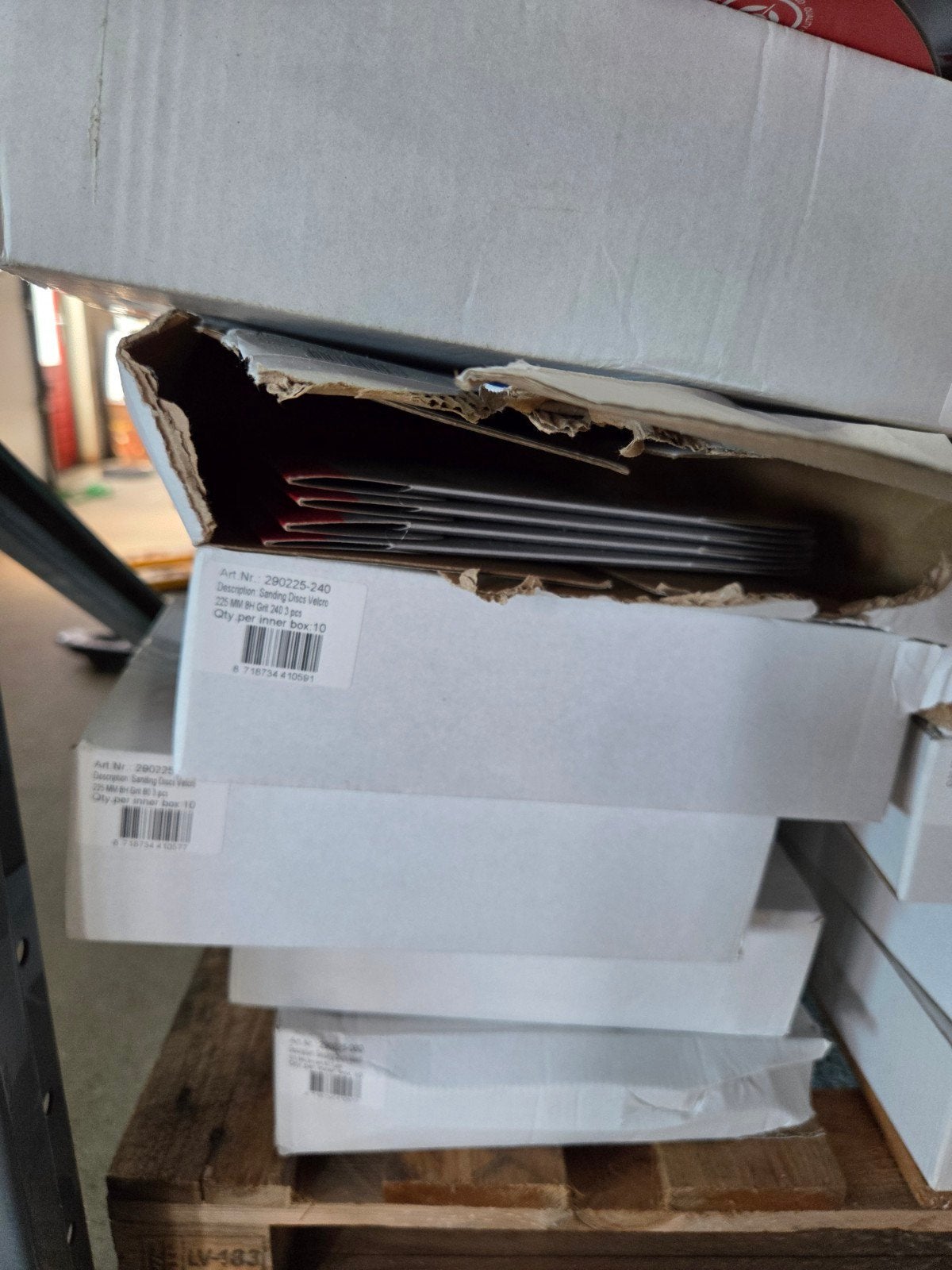 Agera Klittenband Schuurschijven Ø225 MM - Korrel P80, P150, Ophalen of Verzenden, Nieuw, Overige typen, Overige merken