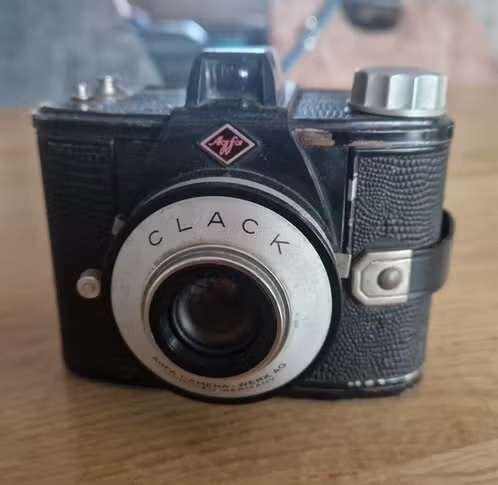 Agfa Clackcamera, Analoge Boxcamera (in zeer goede staat), Ophalen of Verzenden, Compact, Overige Merken