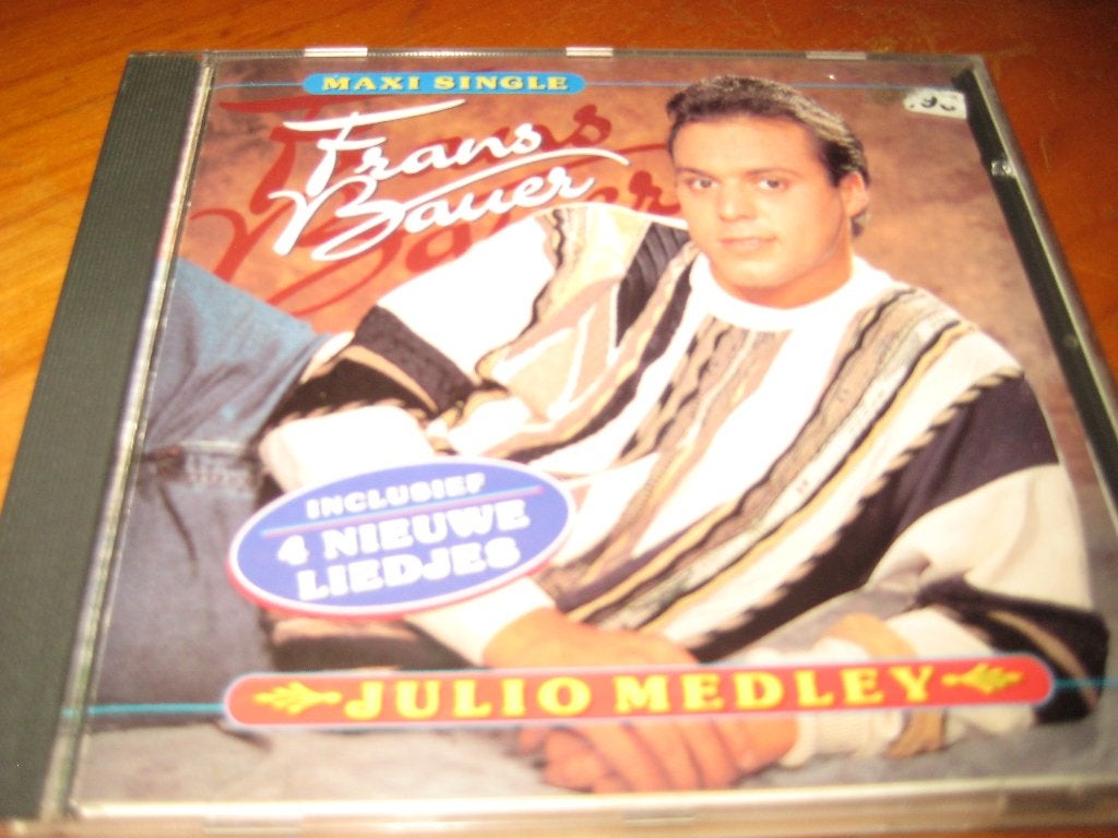 Maxi-Single, Frans Bauer: Julio Medley, Cd's en Dvd's, Ophalen of Verzenden, Zo goed als nieuw