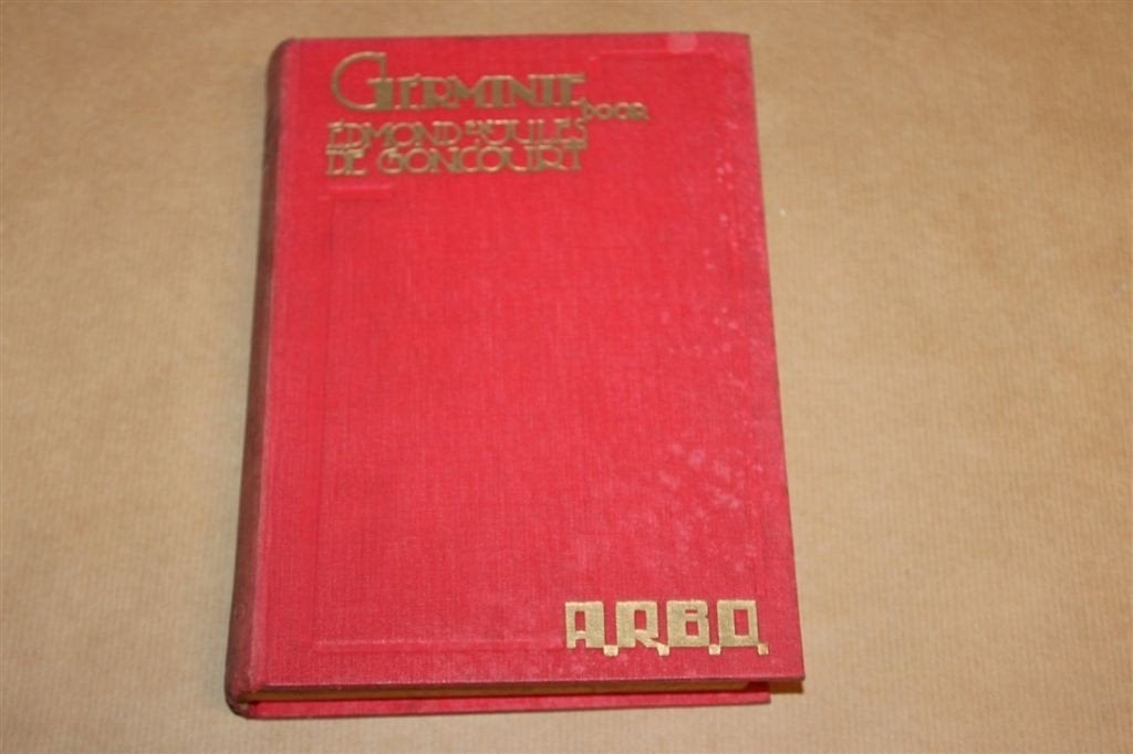 Germinie — E. en J. de Goncourt, Ontwikkeling 1929, Ophalen of Verzenden, Gelezen