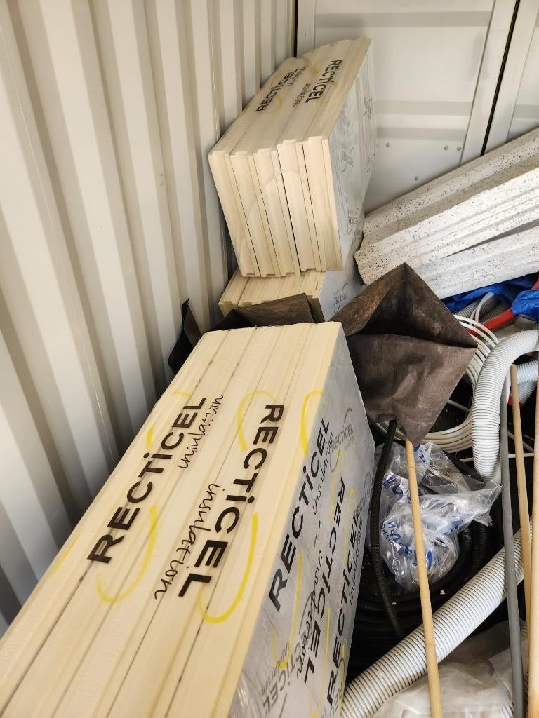PIR isolatie 100mm 120x60 RD 4,50 A kwaliteit, Dakisolatie, Nieuw, Ophalen of Verzenden, Hardschuim (Pir)