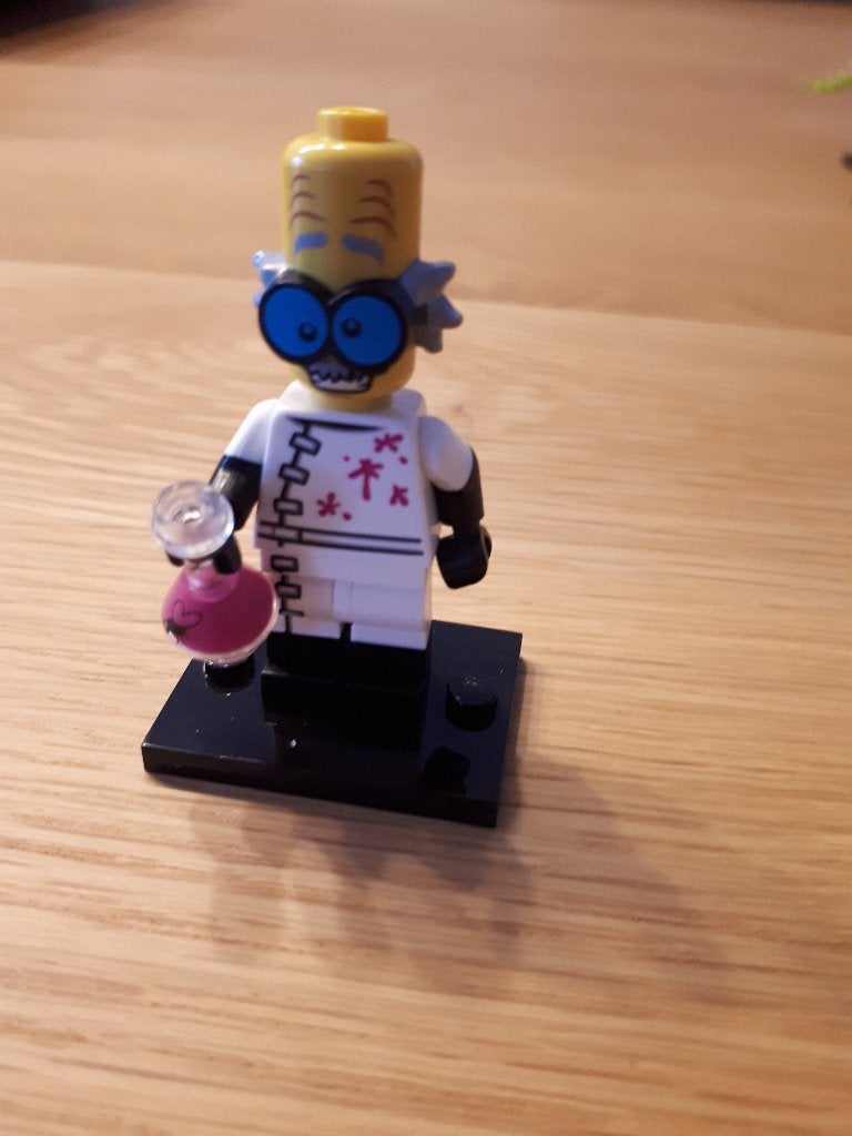 71010-3 lego monster mini fig. scientist, Lego, Nieuw, Ophalen of Verzenden, Compleet