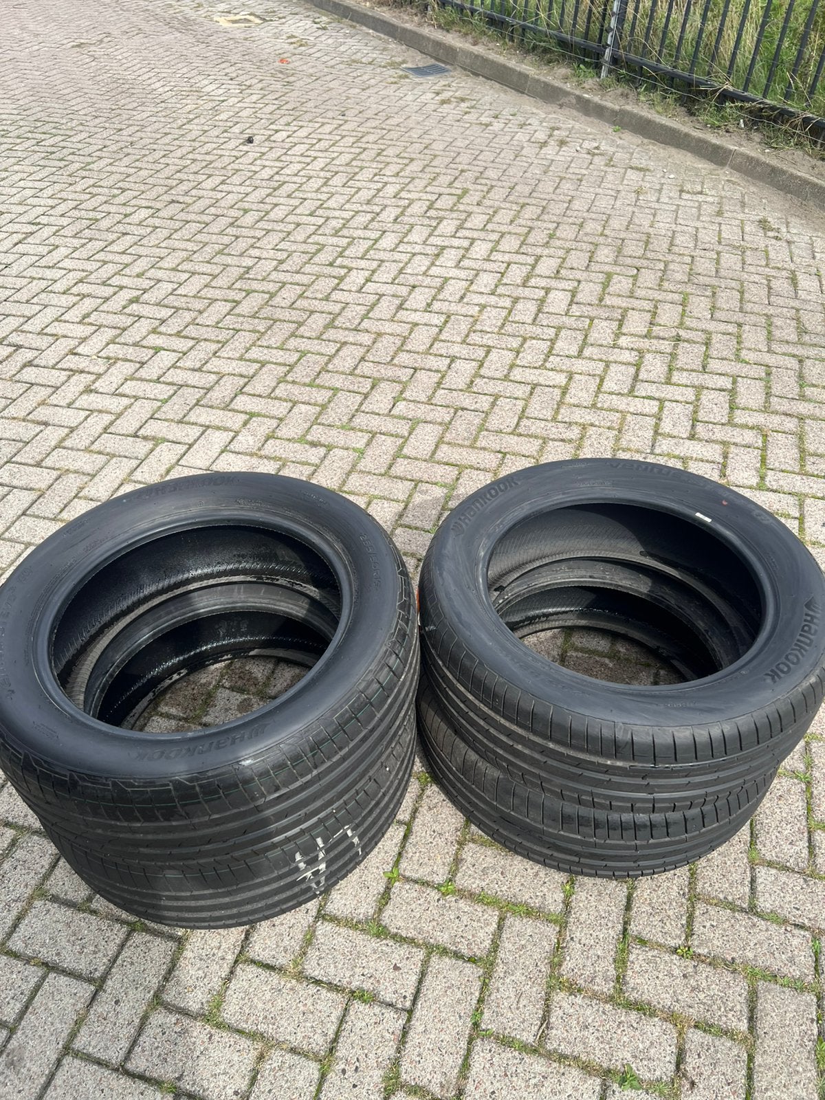 Nieuwe Breedset 235/55/19 +255/50/19 Hankook Ventus S1evo, Nieuw, 235 mm, Band(en), Personenwagen