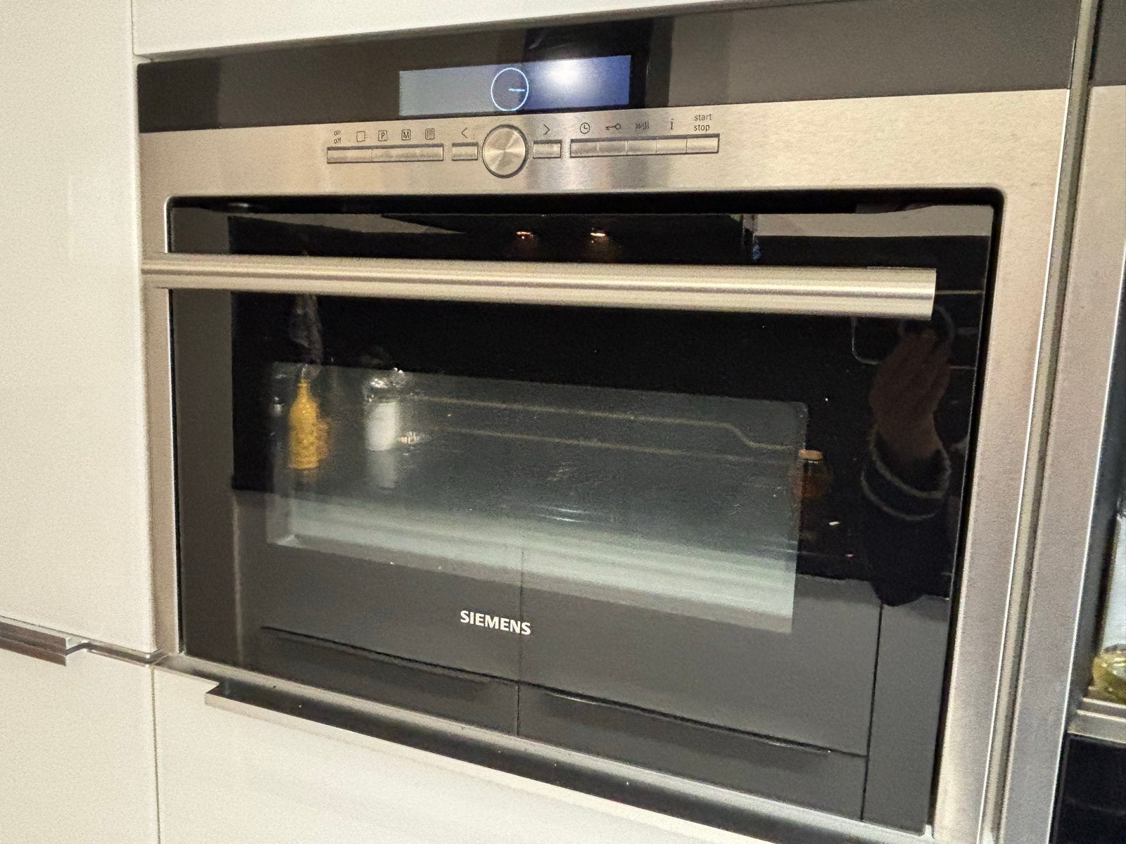 Siemens Inbouw Oven met Hetelucht en Zelfreiniging HB36P572, Witgoed en Apparatuur, Ovens, Ophalen, 45 tot 50 cm, Gebruikt, Hete lucht
