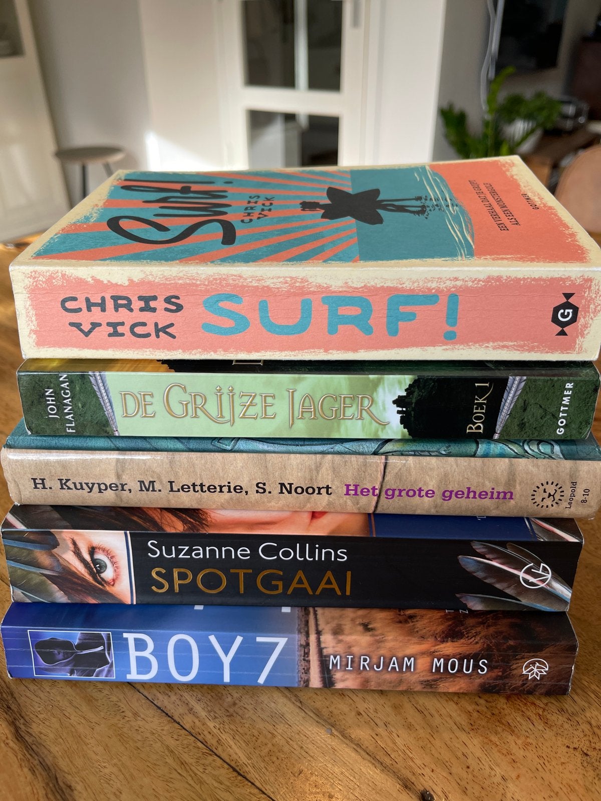 Diverse jeugdboeken: Surf!, De Grijze Jager, Spotgaai e.a., Ophalen of Verzenden, Gelezen, Fictie