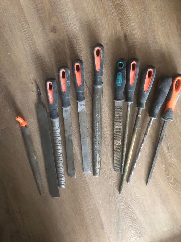 Diverse vijlen set - Handgereedschap voor metaal en hout, Ophalen, Gebruikt